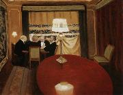 Felix Vallotton The Poker Game oil painting artist